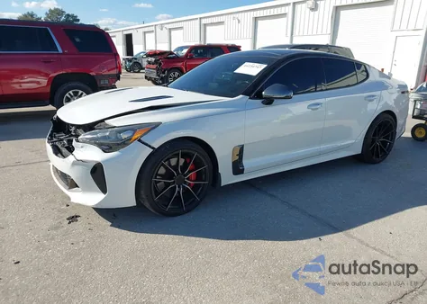 2018 Kia Stinger Gt1 из США, поврежденный, VIN KNAE45LC2J6018248
